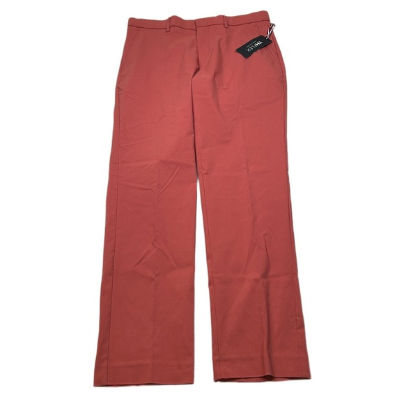 Tommy Hilfiger Performance Pants Mens 32x34 Red Modern-Fit Flex Stretch NEW‎ - Picture 1 of 5